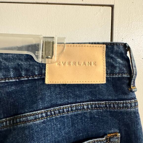 Everlane The Curvy Way-High Jean Organic Cotton Denim Size 33 R - Picture 6 of 9